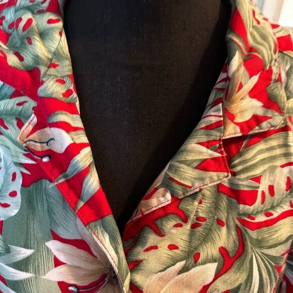 Island Traders Hawaiian Tropical Button-Up Shirt – Size XL - Picture 6 of 6